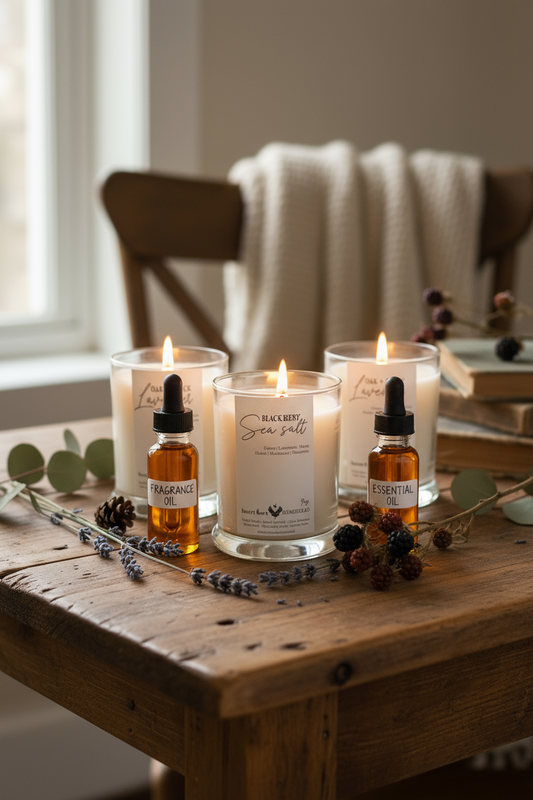 Why We Choose Clean Fragrance Oils over Essential Oils in Candles