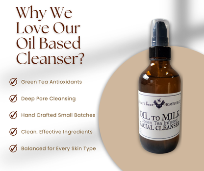 Oil-to-Milk Cleanser