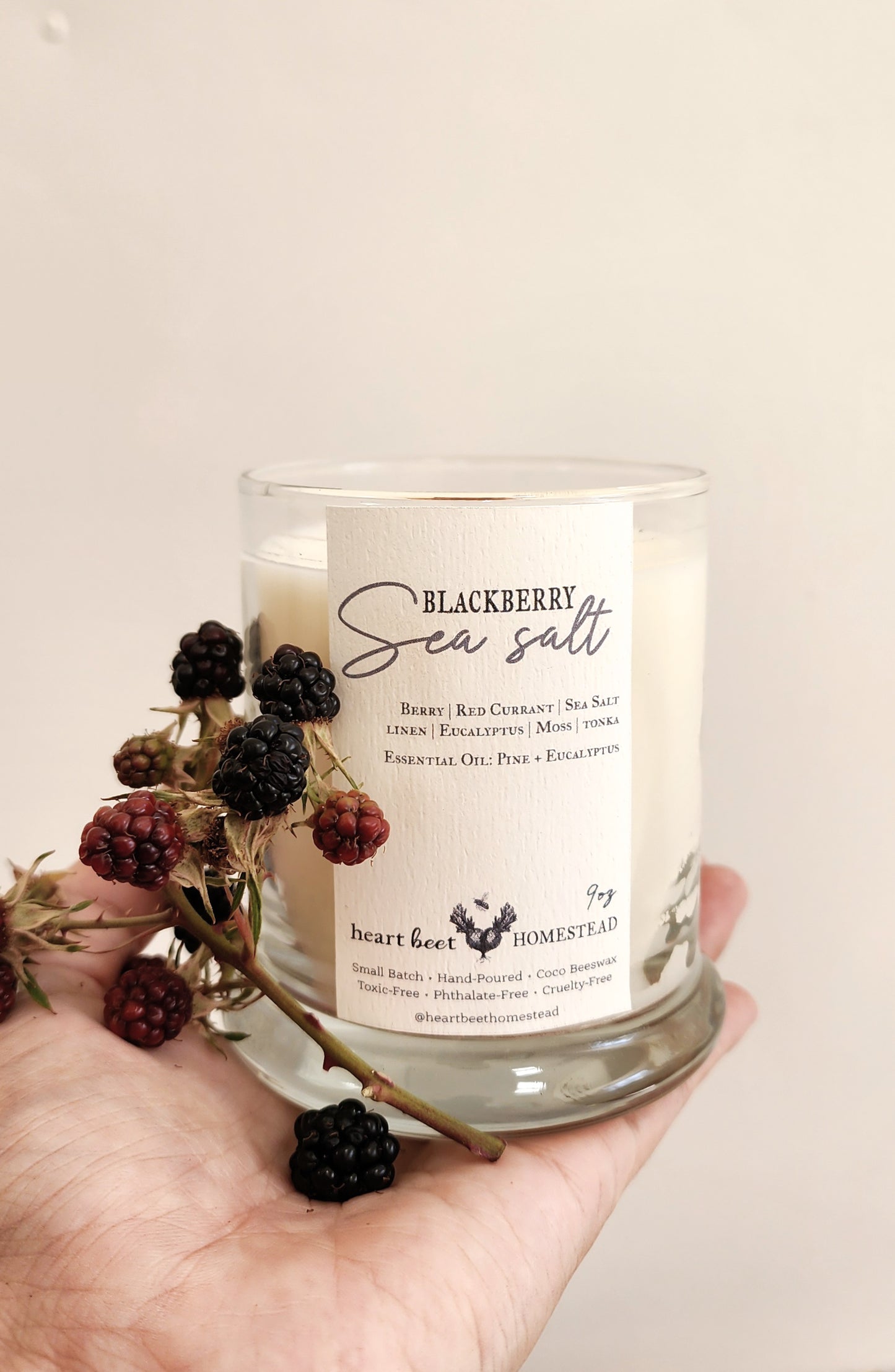 9oz Coco-Beeswax Candle